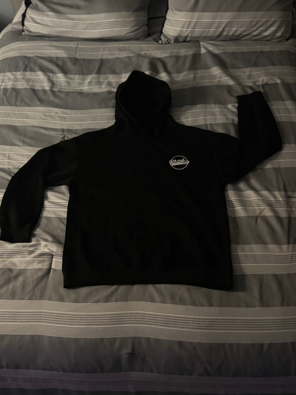 NightLine Moon (black) hoodie