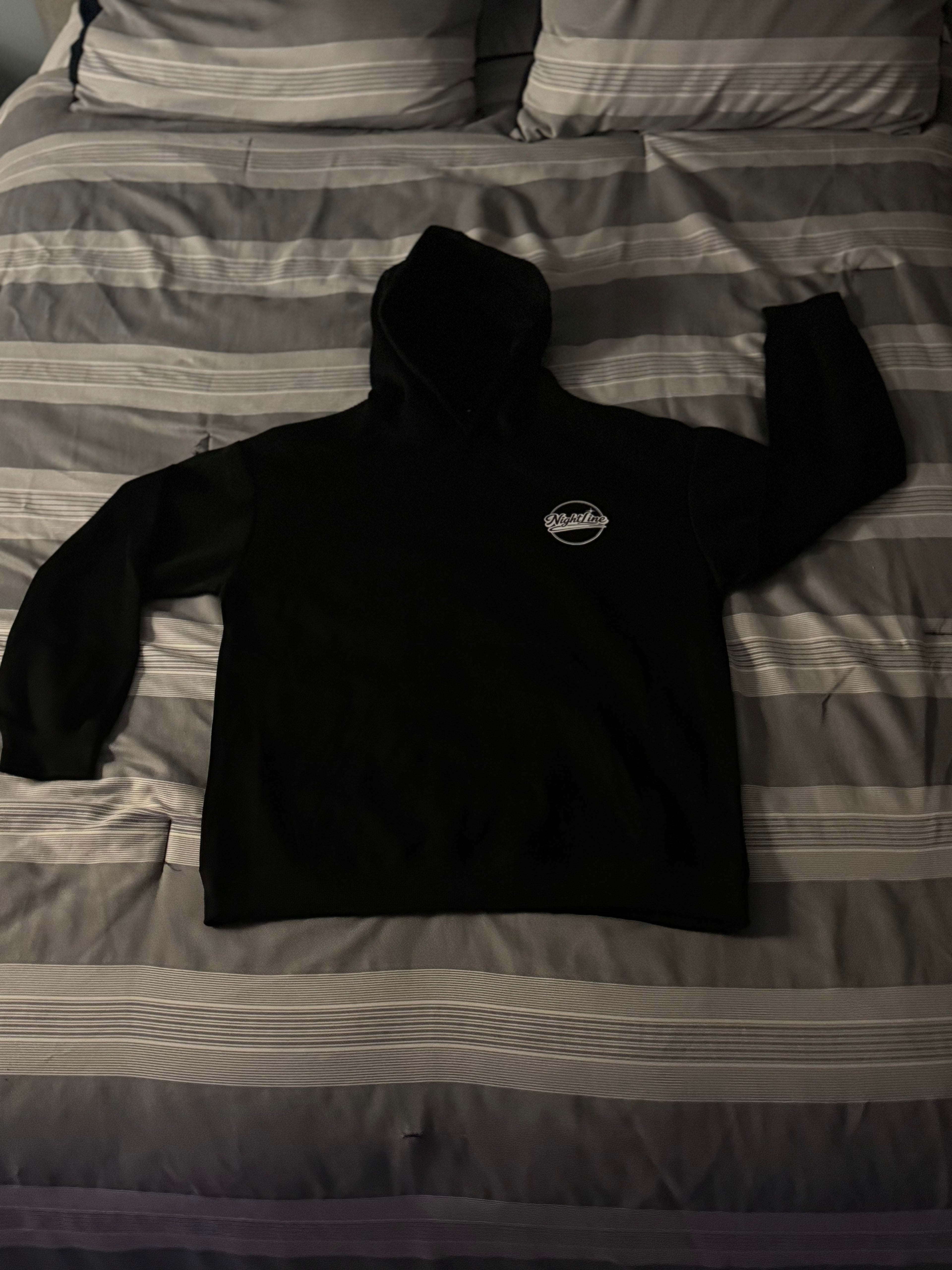 NightLine (Black) Hoodie